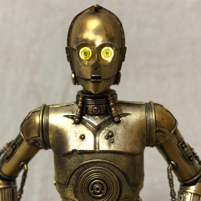 C3PO プラモデル バンダイ 電飾 ジオラマ 塗装済み完成品 スターウォーズ