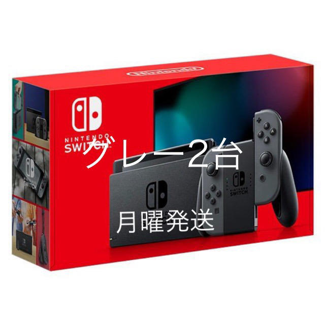 Nintendo Switch ニンテンドースイッチ 新型  グレー2台