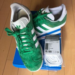 アディダス(adidas)のadidas GAZELLE BB5477 グリーン　２３cm(スニーカー)