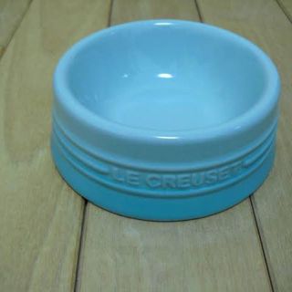 ルクルーゼ(LE CREUSET)のルクルーゼ ペットボール(ドッグボール )  サテンブルー Sサイズ(犬)