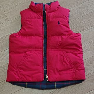 ラルフローレン(Ralph Lauren)のRALPH LAUREN  リバーシブルダウンベスト(ジャケット/上着)