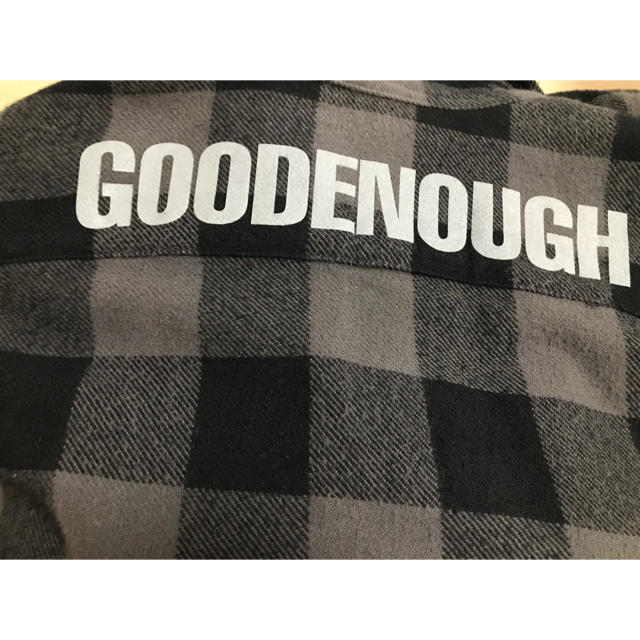 GOODENOUGH(グッドイナフ)のGOOD　ENOUGH　グッドイナフ ブロックチェック　ネルシャツ XLサイズ メンズのトップス(シャツ)の商品写真