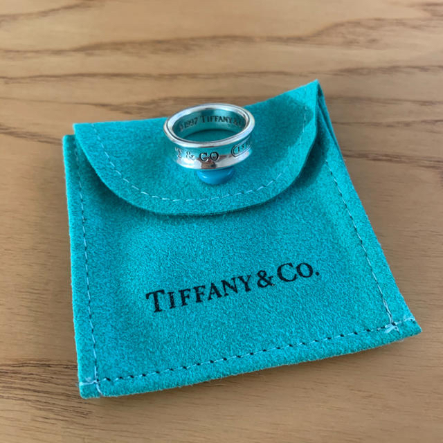 Tiffany & Co.(ティファニー)の美品 ティファニー 1983ナローリング 15号 レディースのアクセサリー(リング(指輪))の商品写真