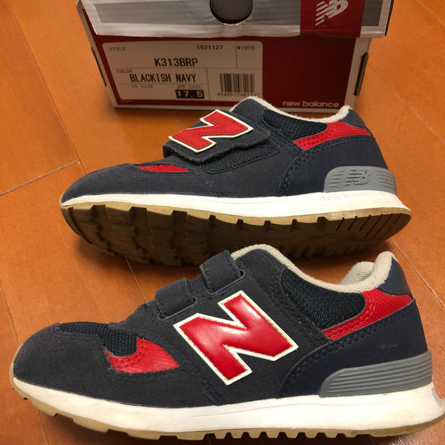 New Balance(ニューバランス)のニューバランス　17.5cm キッズ/ベビー/マタニティのキッズ靴/シューズ(15cm~)(スニーカー)の商品写真