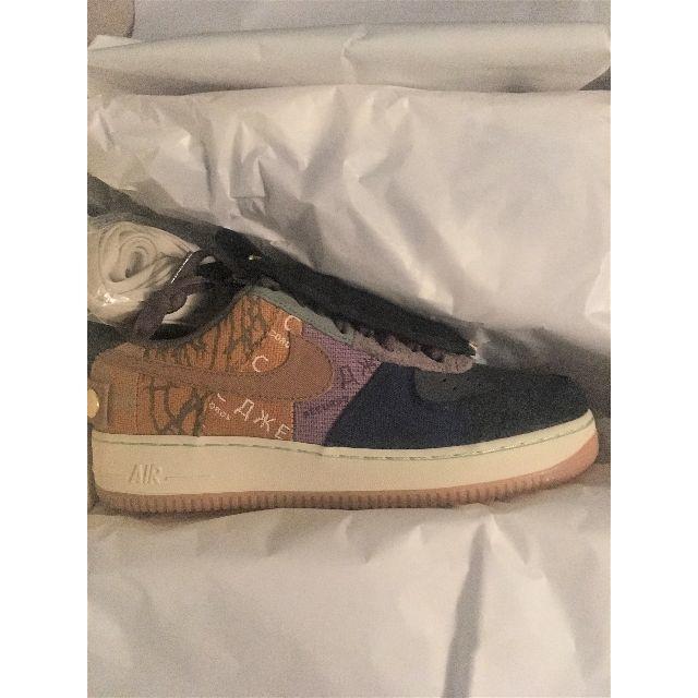 スニーカー NIKE - 26 NIKE AIR FORCE 1 LOW x TRAVIS SCOTT