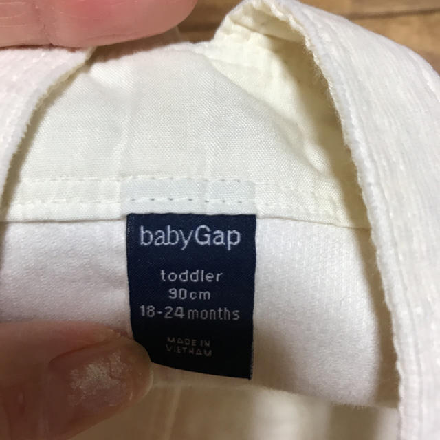 GAP Kids(ギャップキッズ)のGAP kids サロペットスカート キッズ/ベビー/マタニティのキッズ服女の子用(90cm~)(ワンピース)の商品写真