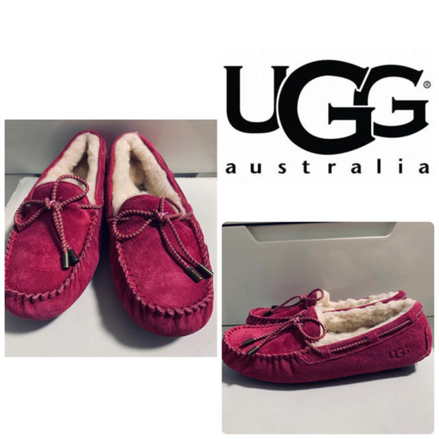 UGG(アグ)のugg ダコタ ピンクパープルスエード モカシン レディースの靴/シューズ(スリッポン/モカシン)の商品写真