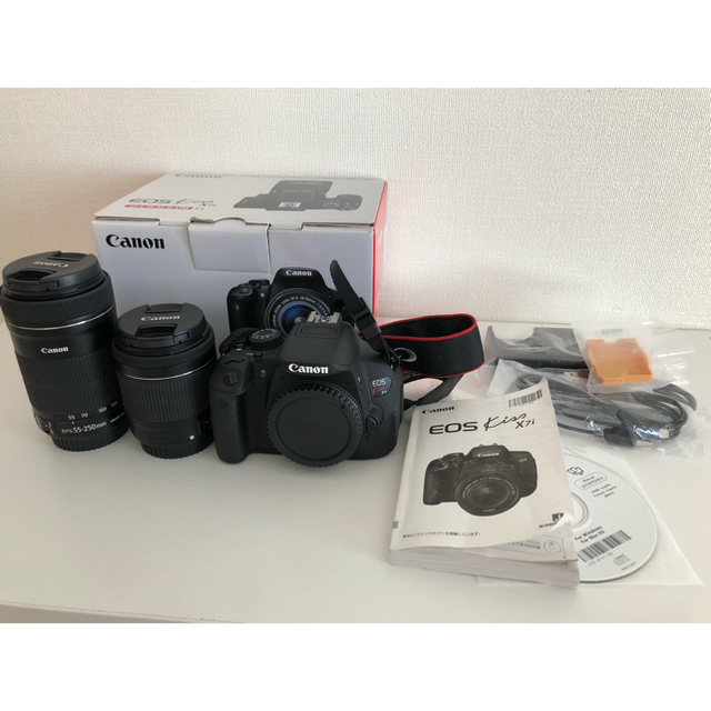 [期間限定価格]Canon EOS kiss X7i ダブルズームキットカメラ