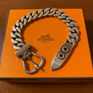 エルメス(Hermes)のHERMES エルメス ブックルセリエ シルバーブレスレット(ブレスレット)