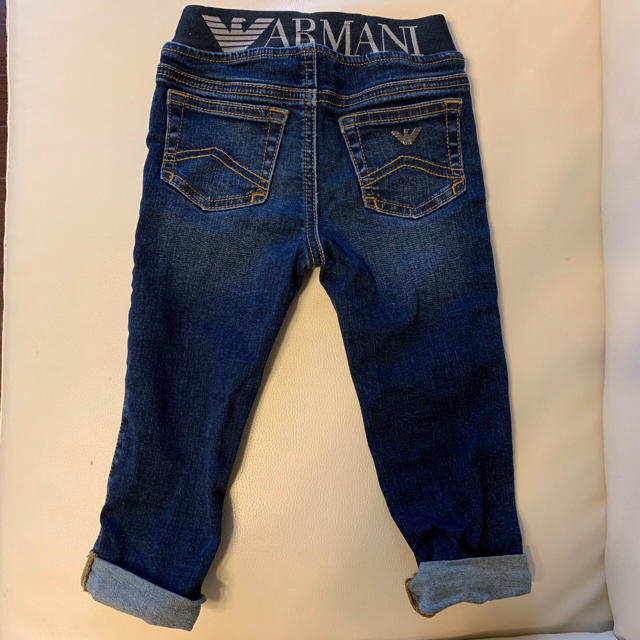 Emporio Armani(エンポリオアルマーニ)のモンキーダンス様専用 アルマーニ  ジーンズ サイズ74 キッズ/ベビー/マタニティのベビー服(~85cm)(パンツ)の商品写真