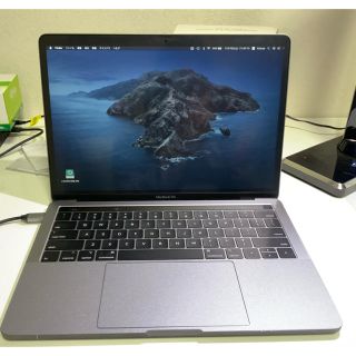 マック(Mac (Apple))のMacBook Pro 13 2018 i7 16GB 512 保証付 USキー(ノートPC)