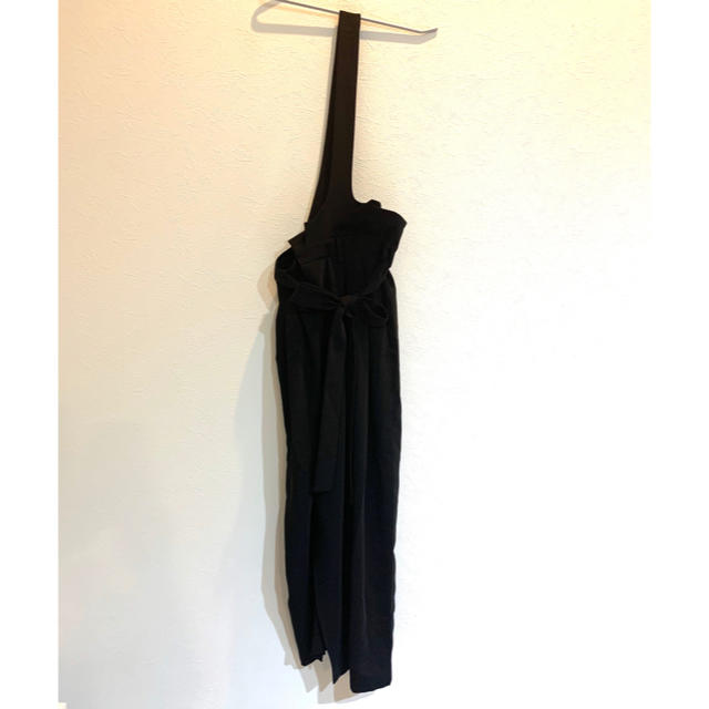ENFOLD エステルクロスワンショルストレートスカート 黒の通販 by rabiusa's shop｜エンフォルドならラクマ - ENFOLD 今期 19AW 低価HOT