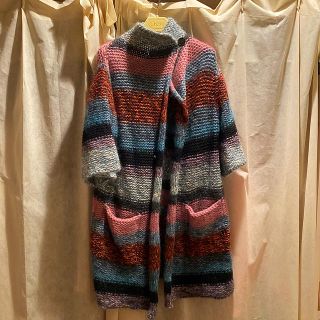 クロエ(Chloe)の【最終値下げ】Chloe クロエ ニット ガウン コート(ロングコート)