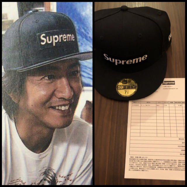 Supreme - キムタク着 国内正規 納品書付き SUPREME NEW ERA CAP RIPの通販 by @store｜シュプリームならラクマ