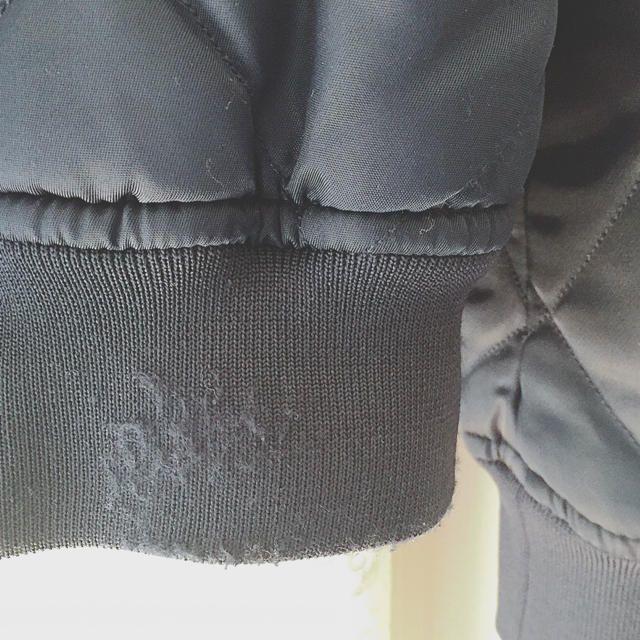 PLST(プラステ)のPLST プラステ 中綿ブルゾン Lサイズ ネイビー 紺 MA-1 レディースのジャケット/アウター(ブルゾン)の商品写真
