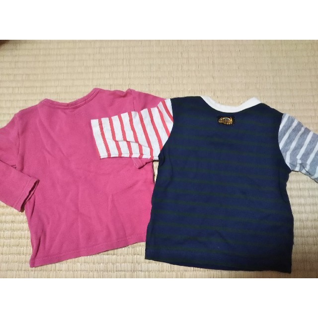 pkio様専用★ロングTシャツ2枚 70サイズ キッズ/ベビー/マタニティのベビー服(~85cm)(Ｔシャツ)の商品写真