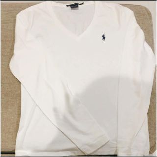 ラルフローレン(Ralph Lauren)のラルフローレン ロングTシャツ Vネック(Tシャツ(長袖/七分))