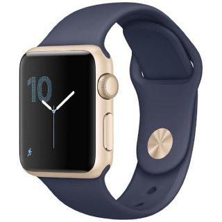 アップルウォッチ(Apple Watch)のApple Watch Series 1 38mm ゴールドアルミニウムケース(腕時計)