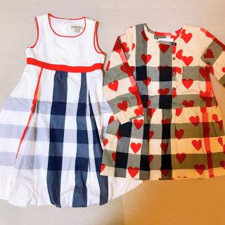 バーバリー(BURBERRY) ハート 子供 ワンピース(女の子)の通販 69点