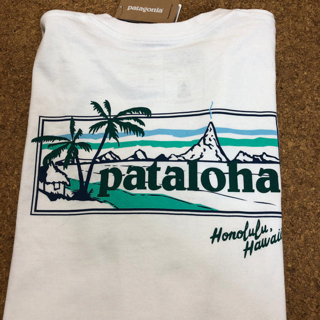 トップス《ハワイ限定》パタゴニアパタロハ長袖ロングTシャツMサイズ