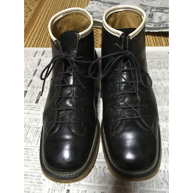 GEORGE COX(ジョージコックス)の【激レア】ジョージコックス 高級レザーブーツ 黒 8（26cm）イングランド製 メンズの靴/シューズ(ブーツ)の商品写真