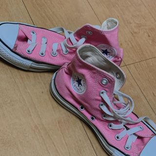 コンバース(CONVERSE)のコンバース　ピンク(スニーカー)