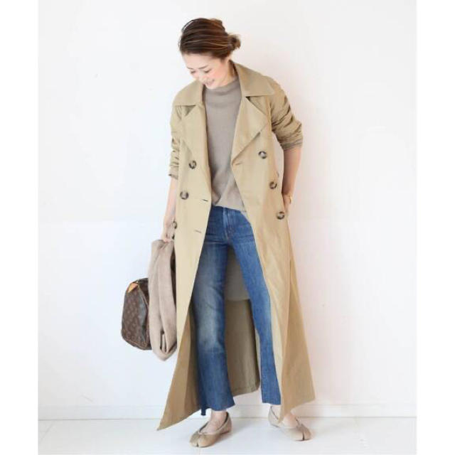 DEUXIEME CLASSE(ドゥーズィエムクラス)のDeuxieme Classe LONG TRENCH COAT レディースのジャケット/アウター(トレンチコート)の商品写真