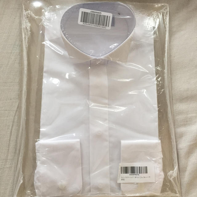 ウィングカラーシャツ☆未使用です(๑˃̵ᴗ˂̵) メンズのトップス(シャツ)の商品写真