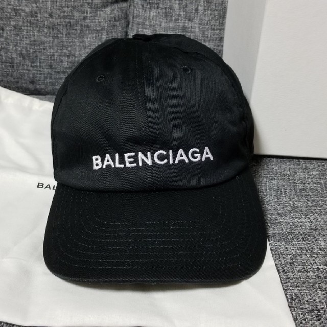 バレンシア Balenciaga - バレンシアガ キャップ 59(L) - 黒の通販 by