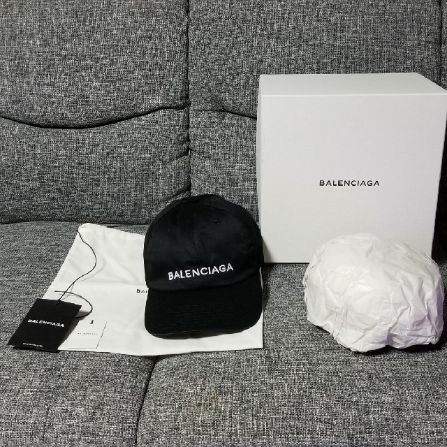 BALENCIAGA　キャップ　初期イタリア製　美品Lサイズ59