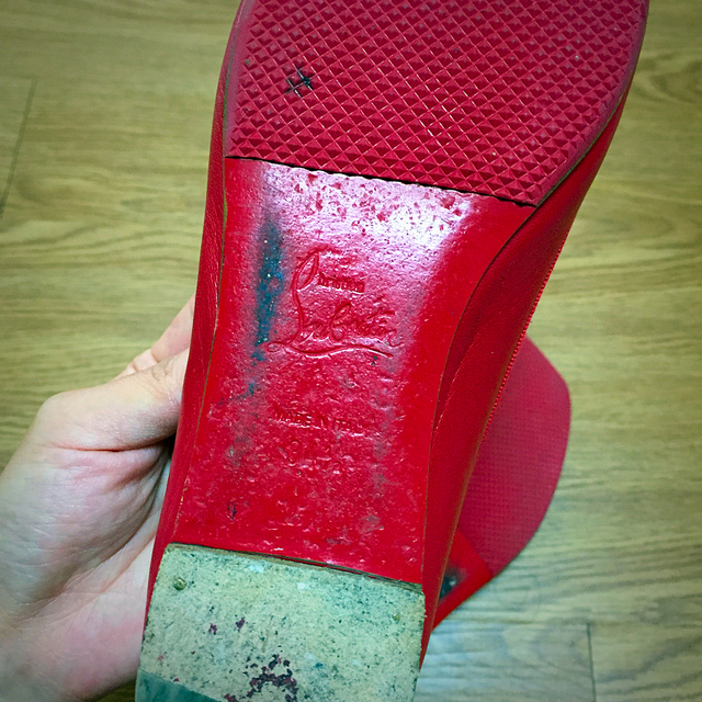 Christian Louboutin(クリスチャンルブタン)のルブタン バレエシューズ レディースの靴/シューズ(ハイヒール/パンプス)の商品写真