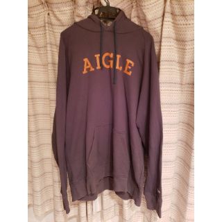 エーグル(AIGLE)のAIGLE パーカー xl 深緑 グリーン(パーカー)