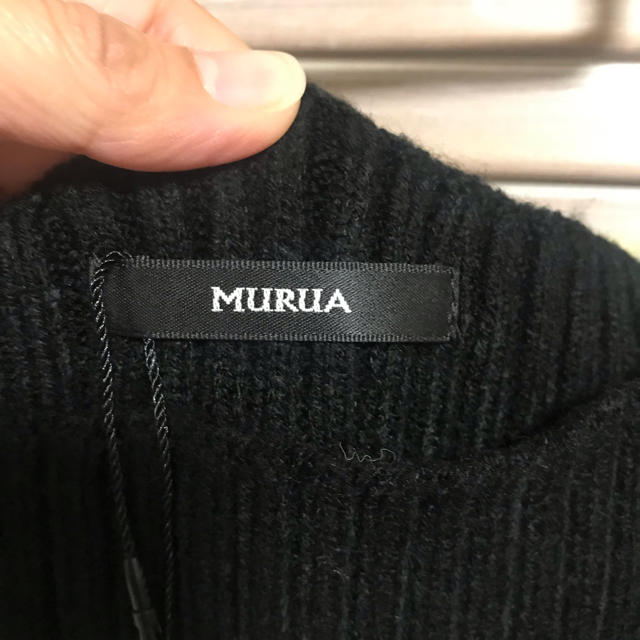 MURUA(ムルーア)のるん様専用 オフショルニット レディースのトップス(ニット/セーター)の商品写真