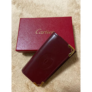 カルティエ(Cartier)の【お値下げ中⤴︎⤴︎カルティエ】Cartierキーケース４本(キーケース)