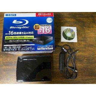 アイオーデータ(IODATA)の外付型ブルーレイドライブ　BRD-UAT16X(PC周辺機器)