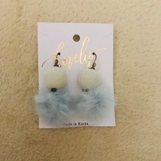 アナと雪の女王 ハンドメイド ピアス 冬(ピアス)