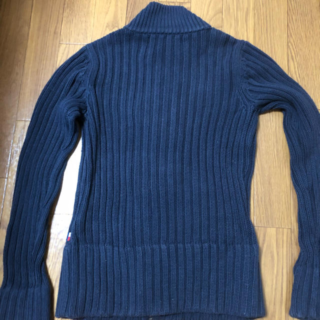 TOMMY HILFIGER(トミーヒルフィガー)のTOMMY JEANS ニット カーディガン　size M レディースのトップス(ニット/セーター)の商品写真