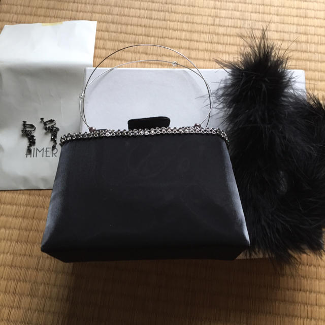 AIMER(エメ)のパーティバッグ 黒 レディースのバッグ(その他)の商品写真
