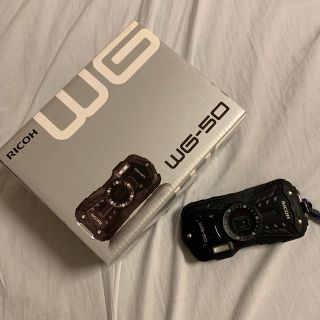 リコー(RICOH)のRICOH WG-50 格安中古(コンパクトデジタルカメラ)