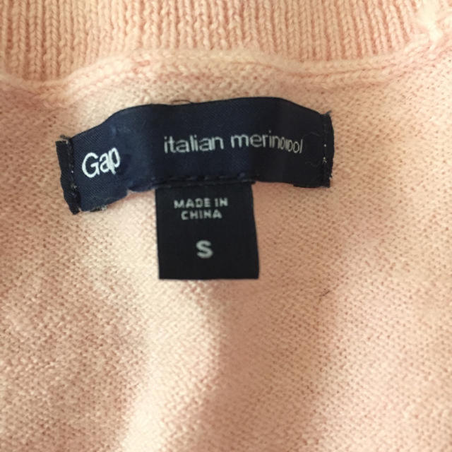 GAP(ギャップ)の GAP メンズ イタリアンメリノウールニット Sサイズ 美品 メンズのトップス(ニット/セーター)の商品写真