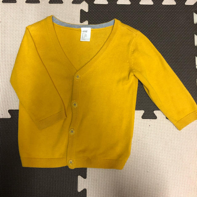 H&M(エイチアンドエム)のH&M キッズ カーディガン 74cm キッズ/ベビー/マタニティのベビー服(~85cm)(カーディガン/ボレロ)の商品写真