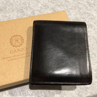 未使用 ガンゾ GUD2 小銭入れ付き二つ折り財布 【GANZO】 GANZOガンゾ