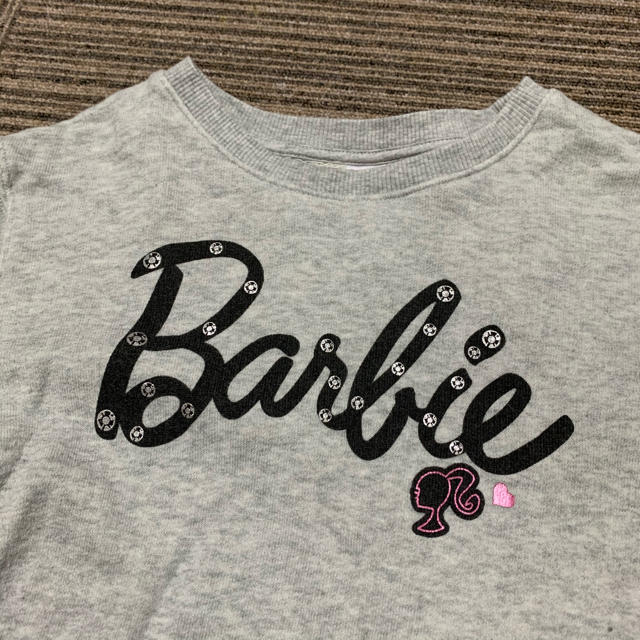 Barbie(バービー)のトレーナー　バービー　120 キッズ/ベビー/マタニティのキッズ服女の子用(90cm~)(Tシャツ/カットソー)の商品写真