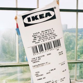 OFF-WHITE - MARKERAD IKEA×Virgil Abloh レシートラグの通販 by 日田