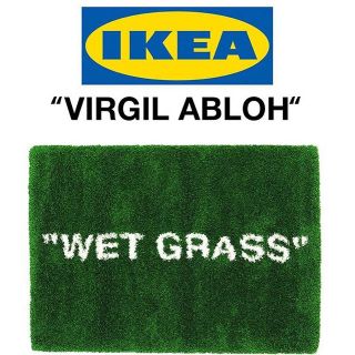 オフホワイト(OFF-WHITE)のMARKERAD IKEA×Virgil Abloh "WETGRASS" ラグ(ラグ)