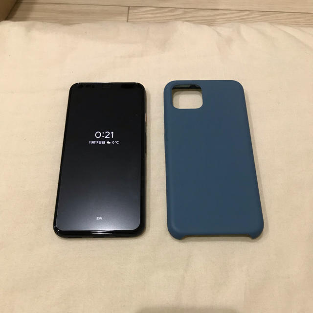 ANDROID(アンドロイド)のpixel4  スマホ/家電/カメラのスマートフォン/携帯電話(スマートフォン本体)の商品写真