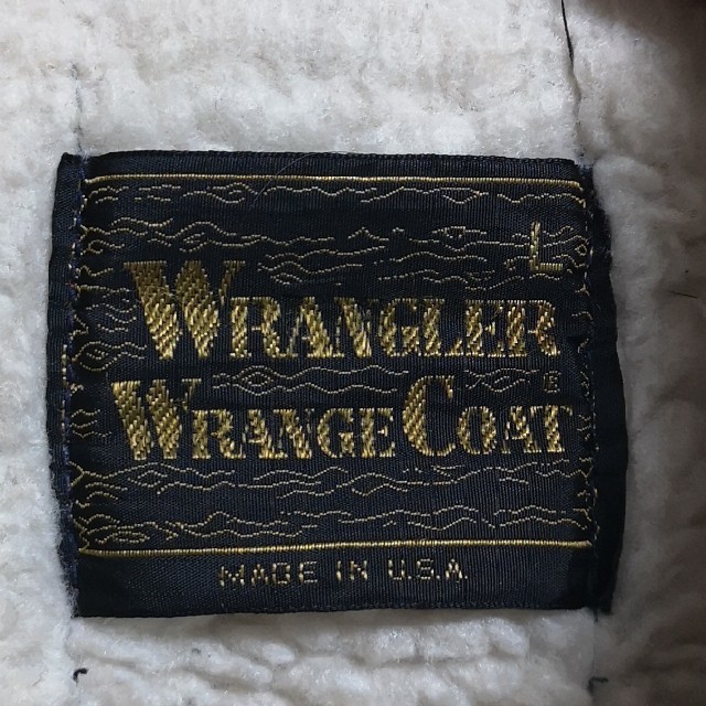 70年代 ラングラー Wrangler WRANGE COAT ランチコート