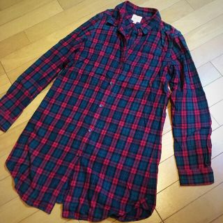 ユニクロ(UNIQLO)のユニクロ ネルシャツ ロング(シャツ/ブラウス(長袖/七分))