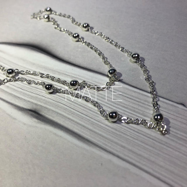 Shinzone(シンゾーン)のball chain necklace レディースのアクセサリー(ネックレス)の商品写真