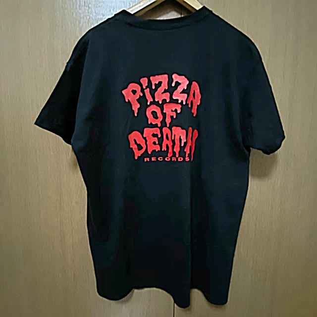 HIGH!STANDARD(ハイスタンダード)の専用PIZZA OF DEATH ロゴTシャツ Lサイズ ３枚セット USED品 エンタメ/ホビーのタレントグッズ(ミュージシャン)の商品写真